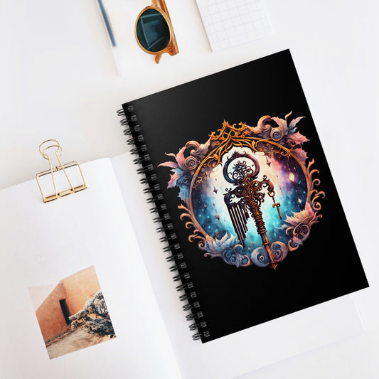 Celestial Spiral Notebook - Ruled Line