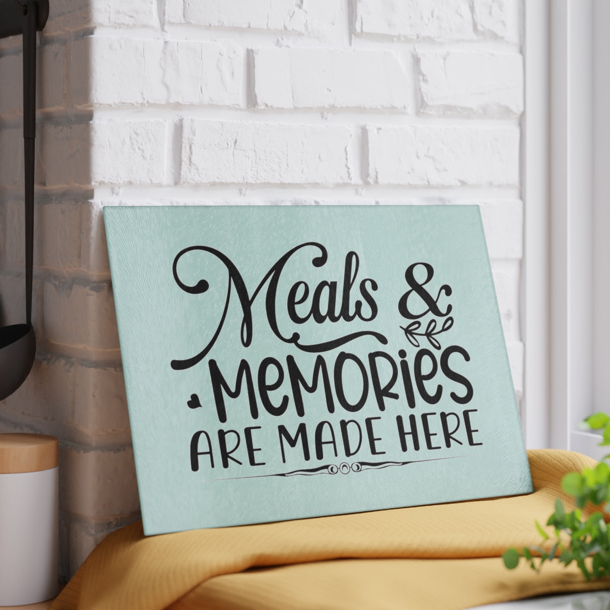 Personalized Glass Cutting Board