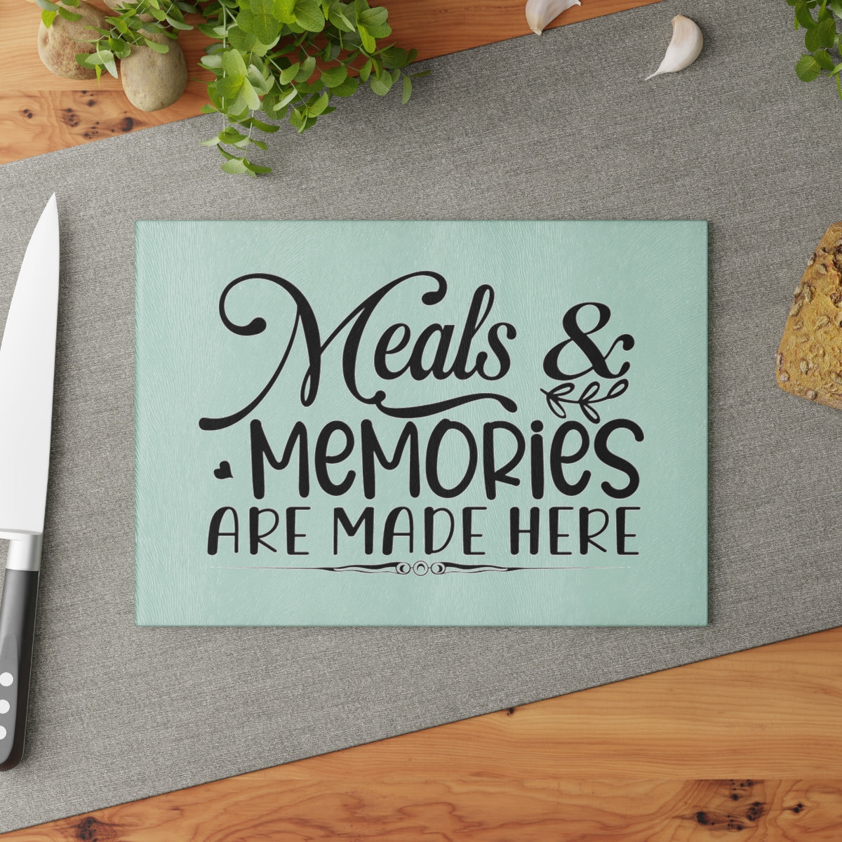 Personalized Glass Cutting Board