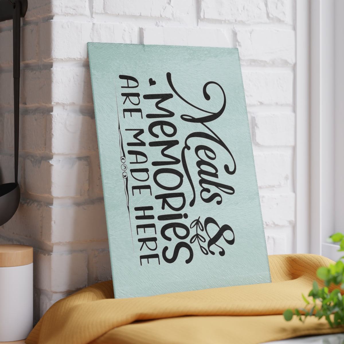 Personalized Glass Cutting Board
